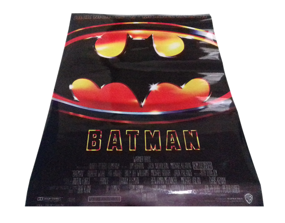 Pôster Médio do Filme BATMAN (1989) / VERSÃO 3.3