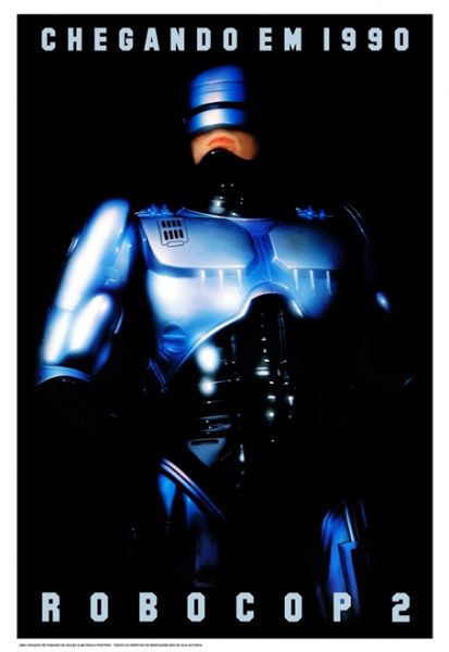 Pôster Pequeno do Filme ROBOCOP 2 / VERSÃO 1.1