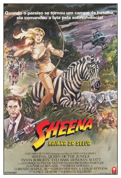 Pôster Pequeno do Filme SHEENA : A Rainha da Selva