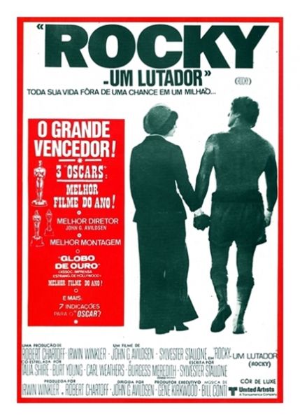 Pôster Pequeno do Filme ROCKY : Um Lutador / VERSÃO 1.1