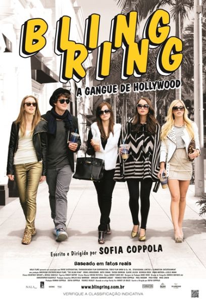 Pôster Pequeno do Filme BLING RING : A Gangue de Hollywood / VERSÃO 2