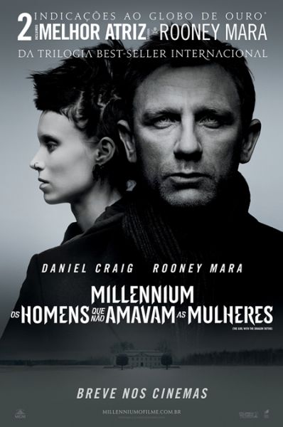 Pôster Pequeno do Filme MILLENIUM : Os Homens Que Não Amavam As Mulheres 2011 / VER. 3.2