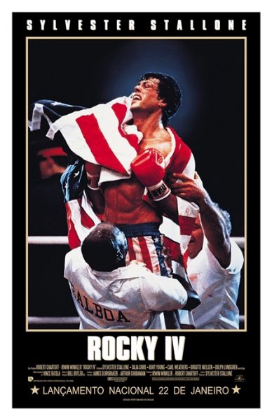 Pôster Pequeno do Filme ROCKY IV / VERSÃO 3.3