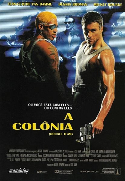 Pôster Pequeno do Filme A COLÔNIA (Double Team) / VERSÃO 2