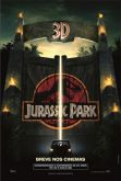 Pôster Pequeno do Filme JURASSIC PARK 3D / VERSÃO 1