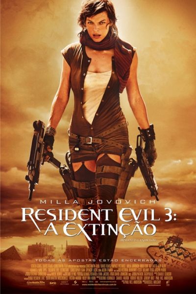 Pôster Pequeno do Filme RESIDENT EVIL 3 : Extinção / VERSÃO 2