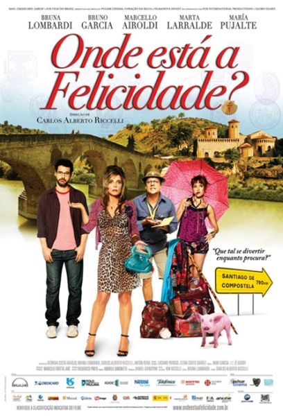 Pôster Pequeno do Filme ONDE ESTÁ A FELICIDADE ?