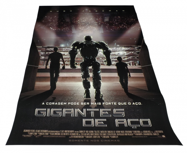 Pôster Grande do Filme GIGANTES DE AÇO / VERSÃO 3