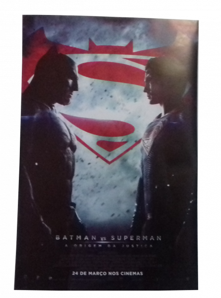 Pôster Grande do Filme BATMAN vs SUPERMAN : A Origem da Justiça / VERSÃO 28.2