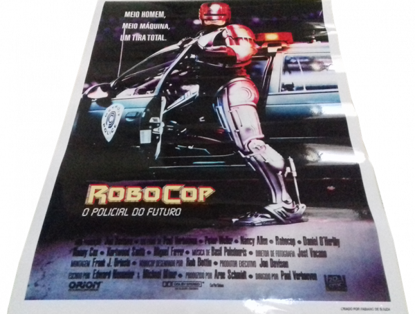 Pôster Grande do Filme ROBOCOP : O Policial do Futuro / VERSÃO 1.1