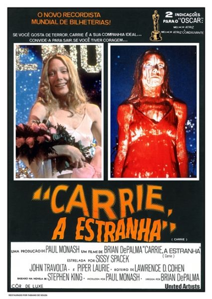 Pôster Pequeno do Filme CARRIE : A Estranha / VERSÃO 1