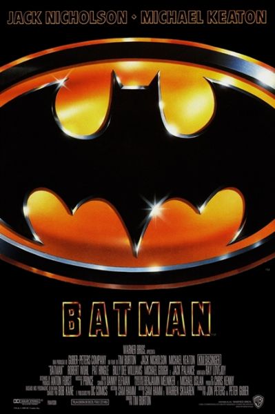 Pôster Pequeno do Filme BATMAN 1989 / VERSÃO 3.3