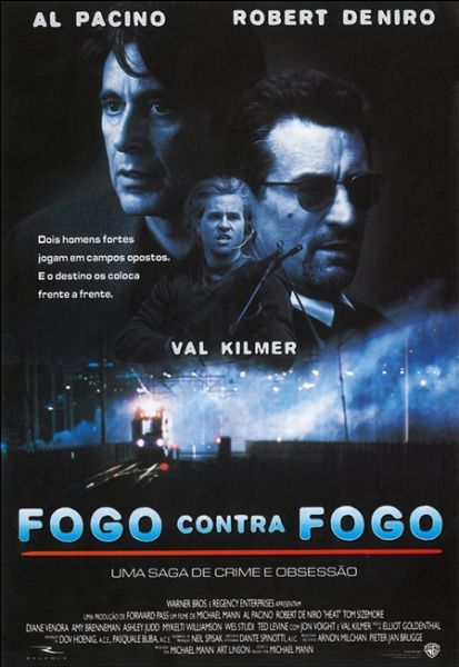 Pôster Pequeno do Filme FOGO CONTRA FOGO / VERSÃO 1