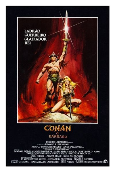 Pôster Pequeno do Filme CONAN : O Bárbaro / VERSÃO 2.1