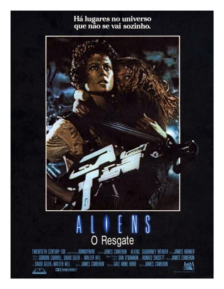 Pôster Pequeno do Filme ALIENS : O Resgate / VERSÃO 1