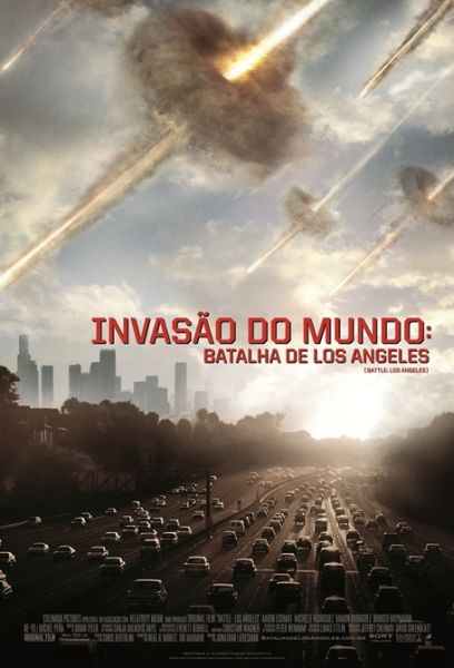 Pôster Pequeno do Filme INVASÃO DO MUNDO : BATALHA DE L.A. / VERSÃO 7