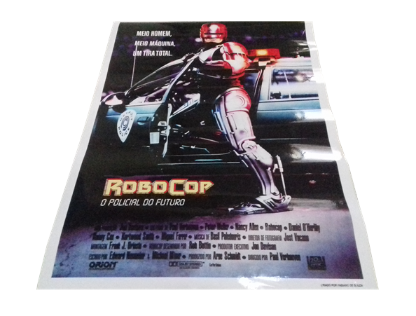 Pôster Médio do Filme ROBOCOP : O Policial do Futuro / VERSÃO 1.1