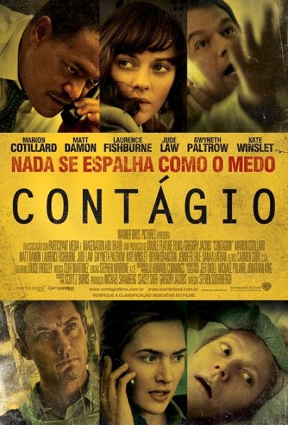 Pôster Pequeno do Filme CONTÁGIO / VERSÃO 8