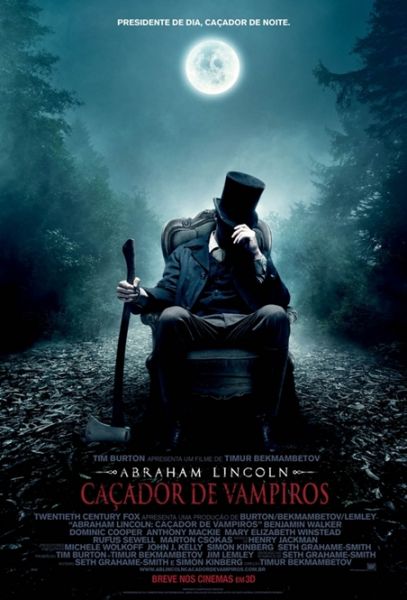 Pôster Pequeno do Filme ABRAHAM LINCOLN : Caçador de Vampiros / VERSÃO 1