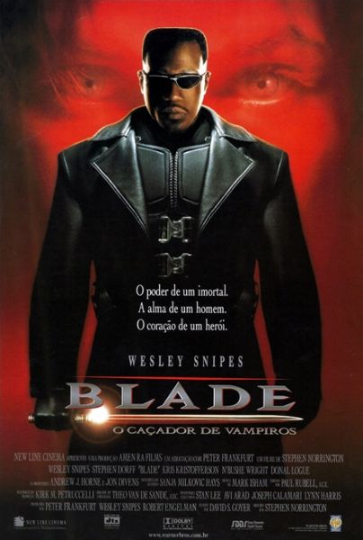 Pôster Pequeno do Filme BLADE : O Caçador de Vampiros / VERSÃO 2