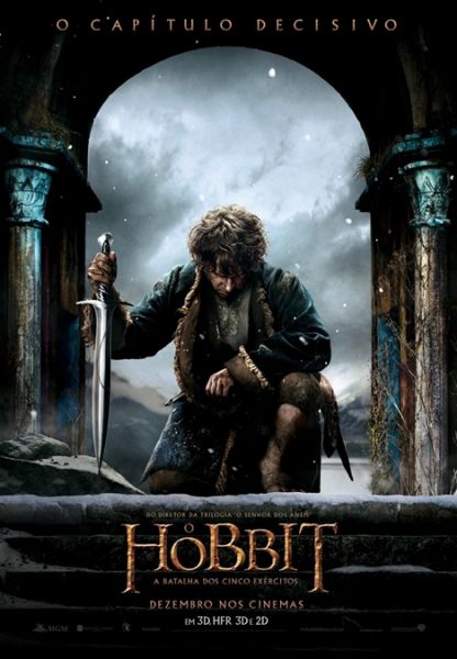 Pôster Pequeno do Filme O HOBBIT : A Batalha dos Cinco Exércitos / VERSÃO 1