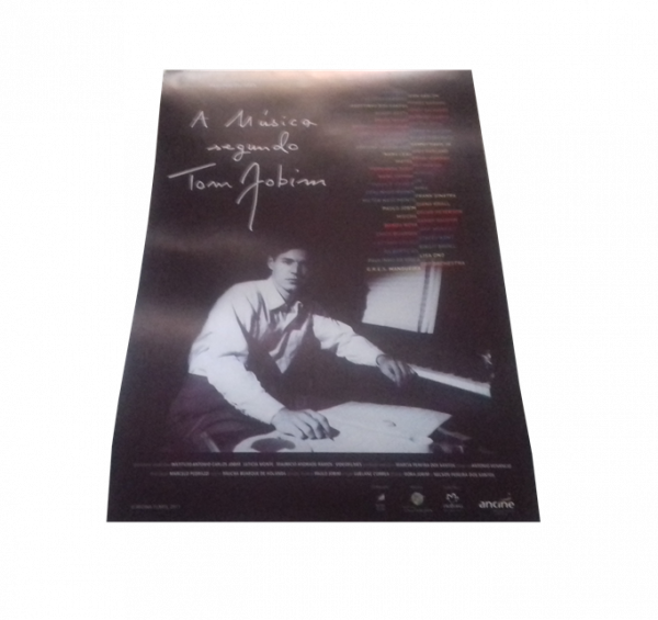 Pôster Médio do Filme A MÚSICA SEGUNDO TOM JOBIM