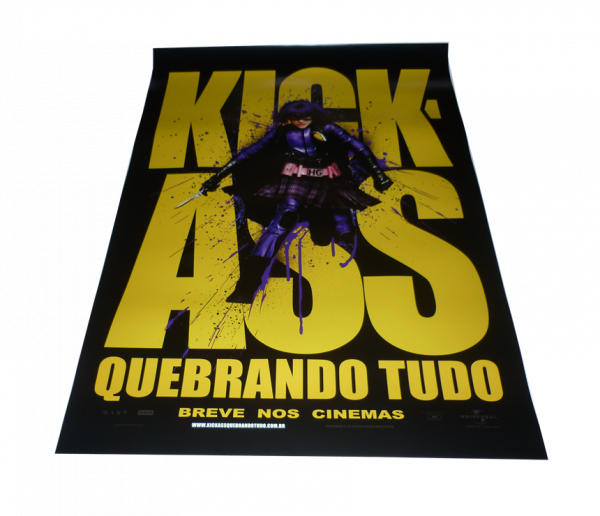 Pôster Médio do Filme KICK ASS : Quebrando Tudo / VERSÃO 7