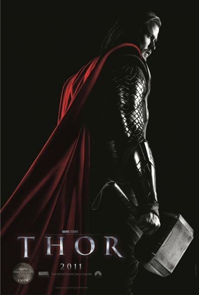 Pôster Pequeno do Filme THOR 2011 / VERSÃO 1.1