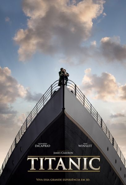 Pôster Pequeno do Filme TITANIC 3D / VERSÃO 3