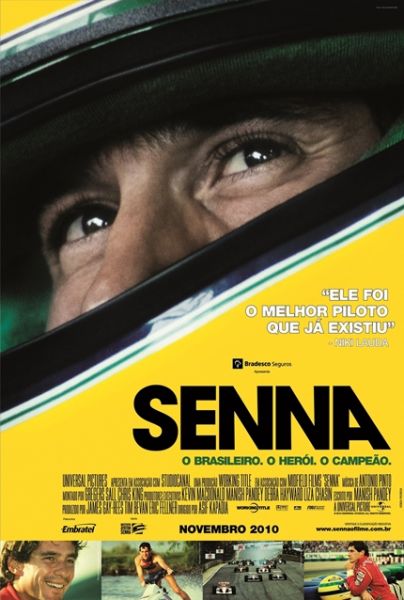 Pôster Pequeno do Filme SENNA / VERSÃO 2