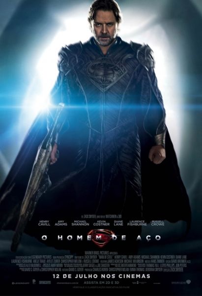 Pôster Pequeno do Filme O HOMEM DE AÇO / VERSÃO12