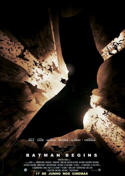 Pôster Pequeno do Filme BATMAN BEGINS / VERSÃO 3