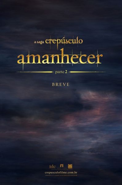 Pôster Pequeno do Filme A SAGA CREPÚSCULO : AMANHECER PARTE 2 / VERSÃO 1