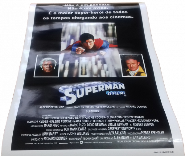 Pôster Grande de SUPERMAN : O Filme / VERSÃO 4