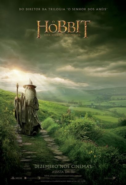 Pôster Pequeno do Filme O HOBBIT : Uma Jornada Inesperada / VERSÃO 2