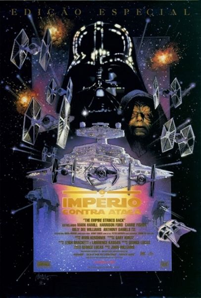 Pôster Pequeno do Filme O IMPÉRIO CONTRA-ATACA : EDIÇÃO ESPECIAL (Star Wars Episódio V)