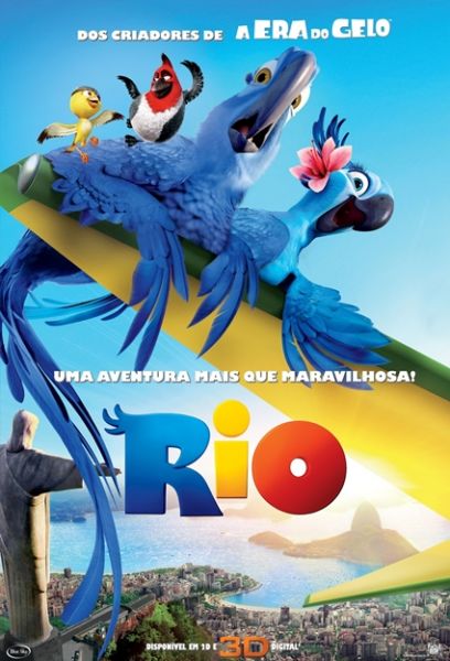 Pôster Pequeno do Filme RIO / VERSÃO 10