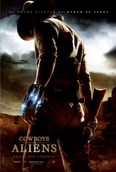 Pôster Pequeno do Filme COWBOYS & ALIENS / VERSÃO 1