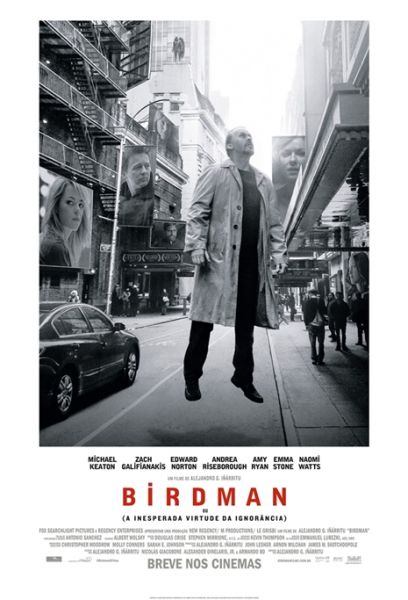 Pôster Pequeno do Filme BIRDMAN : Ou a Inesperada Virtude da Ignorância