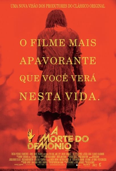 Pôster Pequeno do Filme A MORTE DO DEMÔNIO 2013 / VERSÃO 2