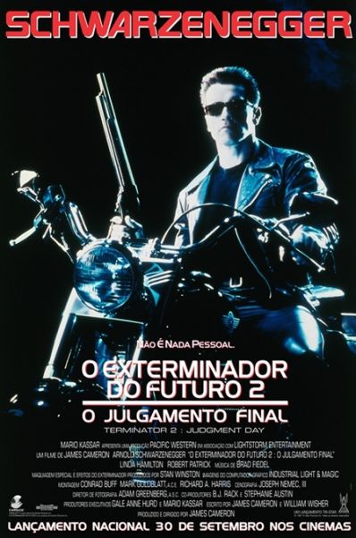 Pôster Pequeno do Filme O EXTERMINADOR DO FUTURO 2 : O JULGAMENTO FINAL / VERSÃO 4