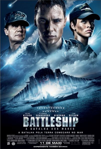 Pôster Pequeno do Filme BATTLESHIP : A Batalha nos Mares / VERSÃO 12